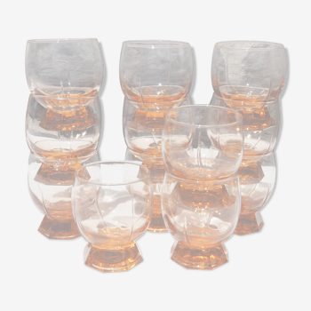 Set de 12 verres Rosaline