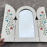 Antique shuttered mirror