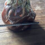 Vintage Vallauris Glazed Ceramic Pitcher, 30 cm High