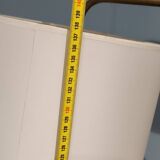Black and brass floor lamp from the 50s