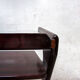 Mahogany coffee table by Ico Parisi for De Baggis Italia 1950s