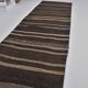 Organic Wool Goat Hair Runner Rug sku 3838