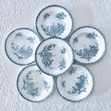 Old ironstone plates from St Amand "Margot" collection