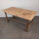 Table de ferme en chêne 158 cm