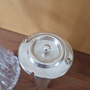 Jug for orangeade with crystal cooler, Hans Knabel, Esslingen.