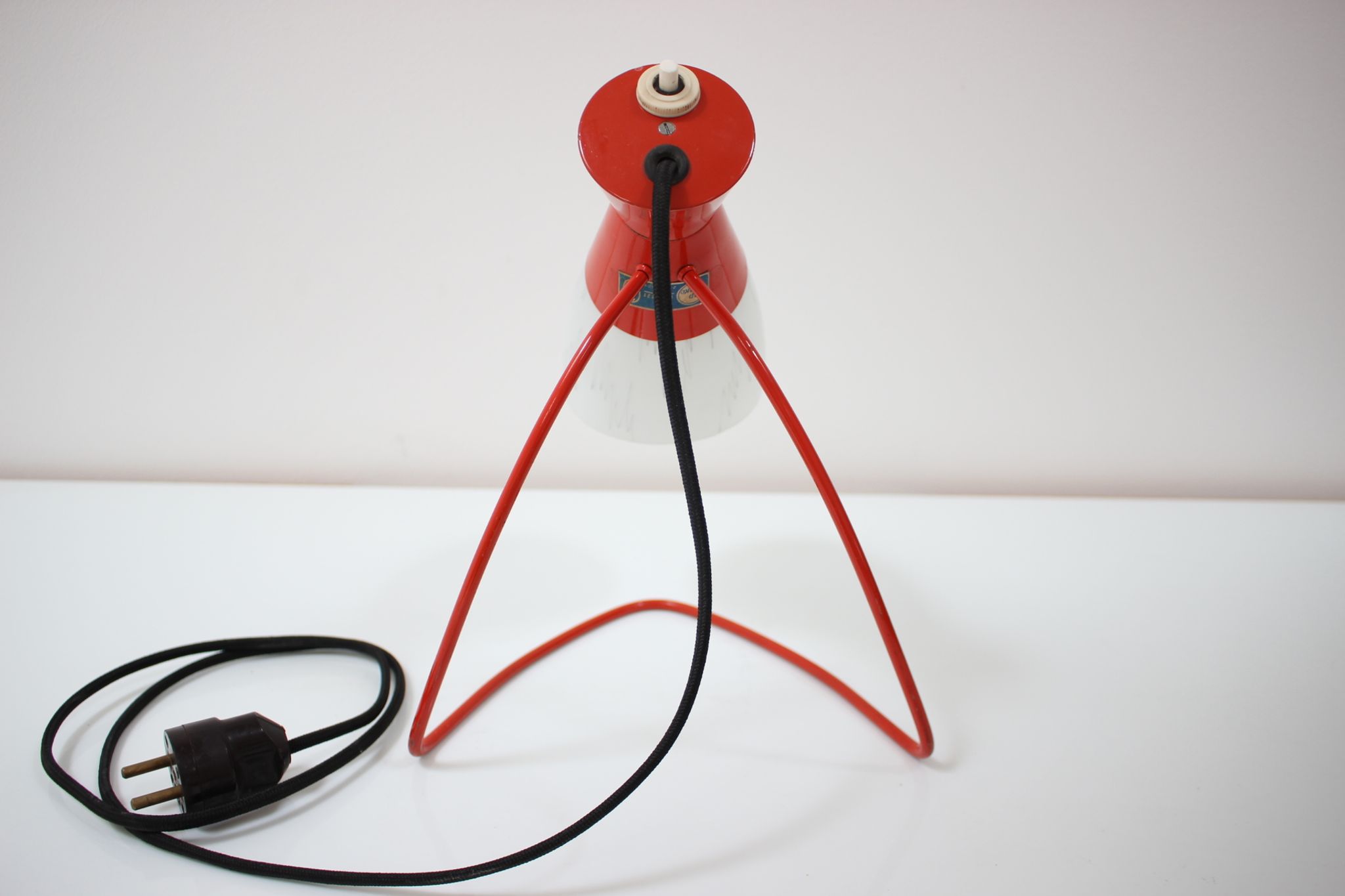 Mid-century table lamp designed by Josef Hurka for Napako, 1960's.