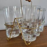Service à verres vintage