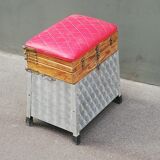 Vintage 70s fisherman's stool