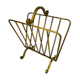 Golden metal magazine door