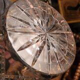 Champagne crystal bucket signed etzel Lorraine