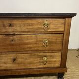 Empire chest of drawers returned from Egypt