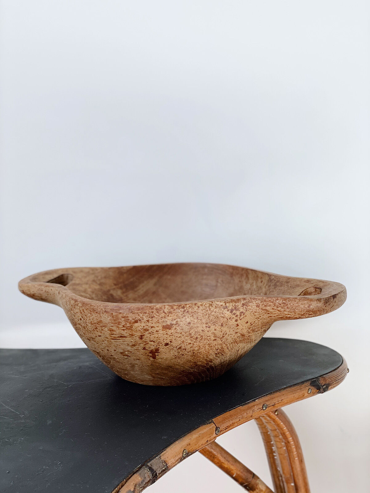 Primitive wooden bowl