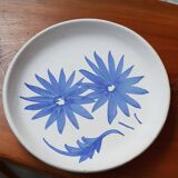 4 vintage ceramic plates Sars Poterie