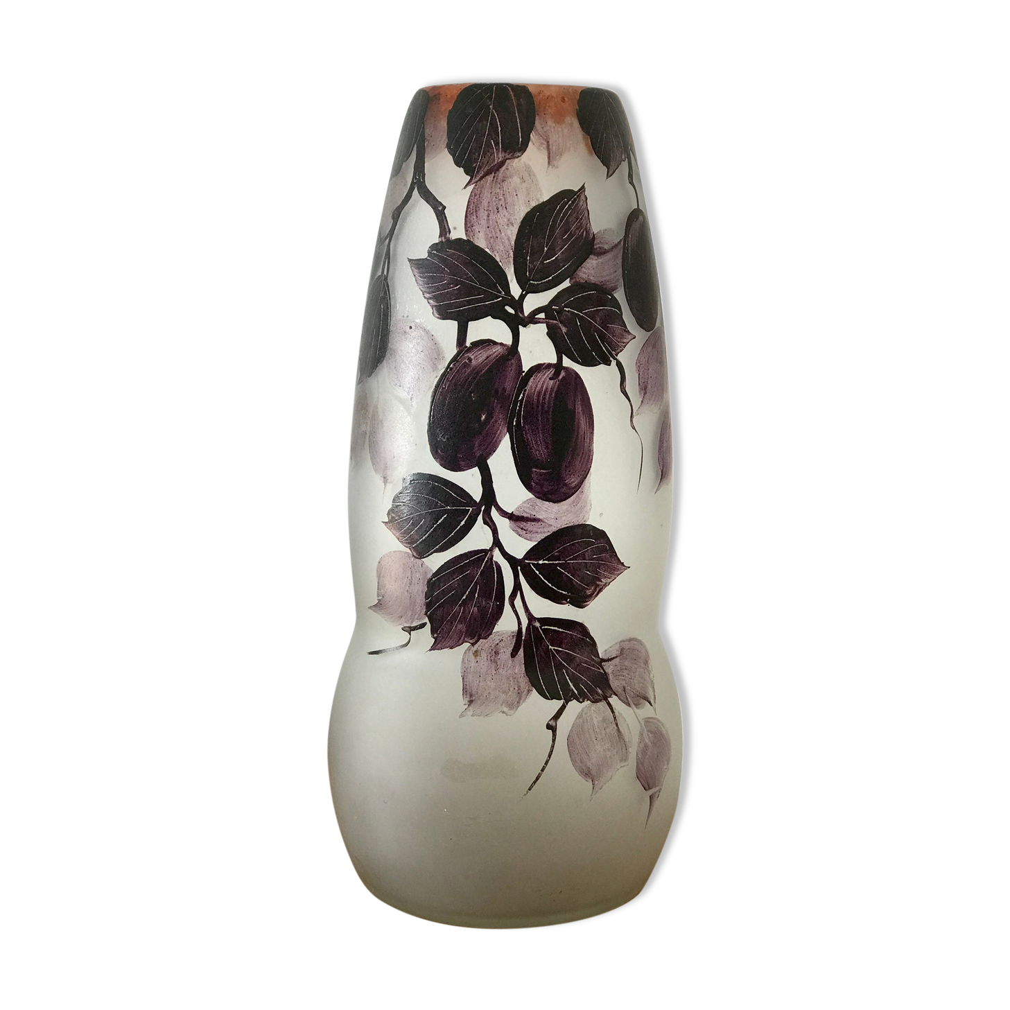 Vase verre ancien