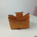 Vintage owl pot cache
