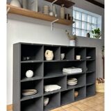 Craft furniture, painted wooden bookcase