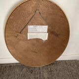 Vintage Deknudt golden mirror 70s