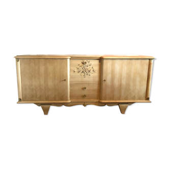 Enfilade of the 50s, in solid beech