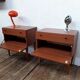 Tables de chevet vintage 1960