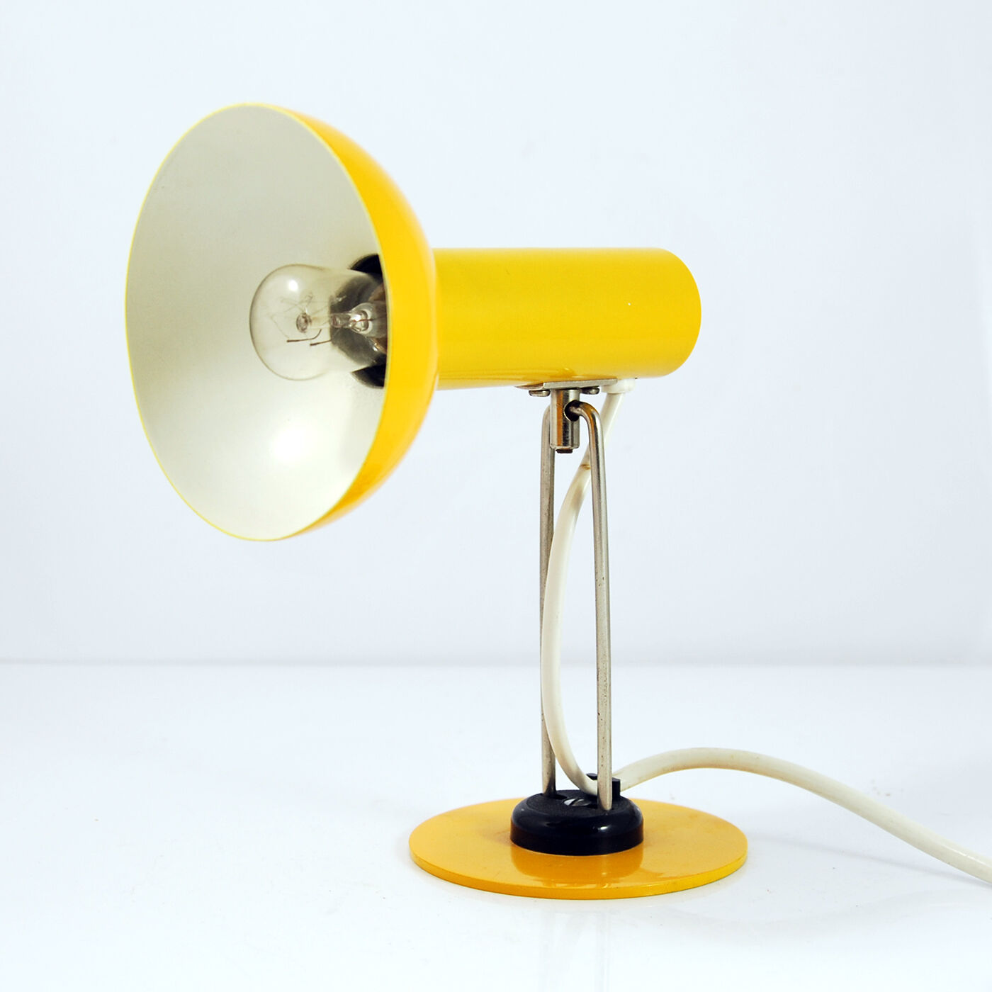 Small yellow desk lamp AKA 3653 Germany 70s