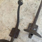 Set of 3 vintage wall hooks