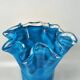 1970s Exquisite "Fazzoletto" Murano Glass Vase by Dogi, Italy