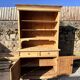 Display cabinet, two-body sideboard.