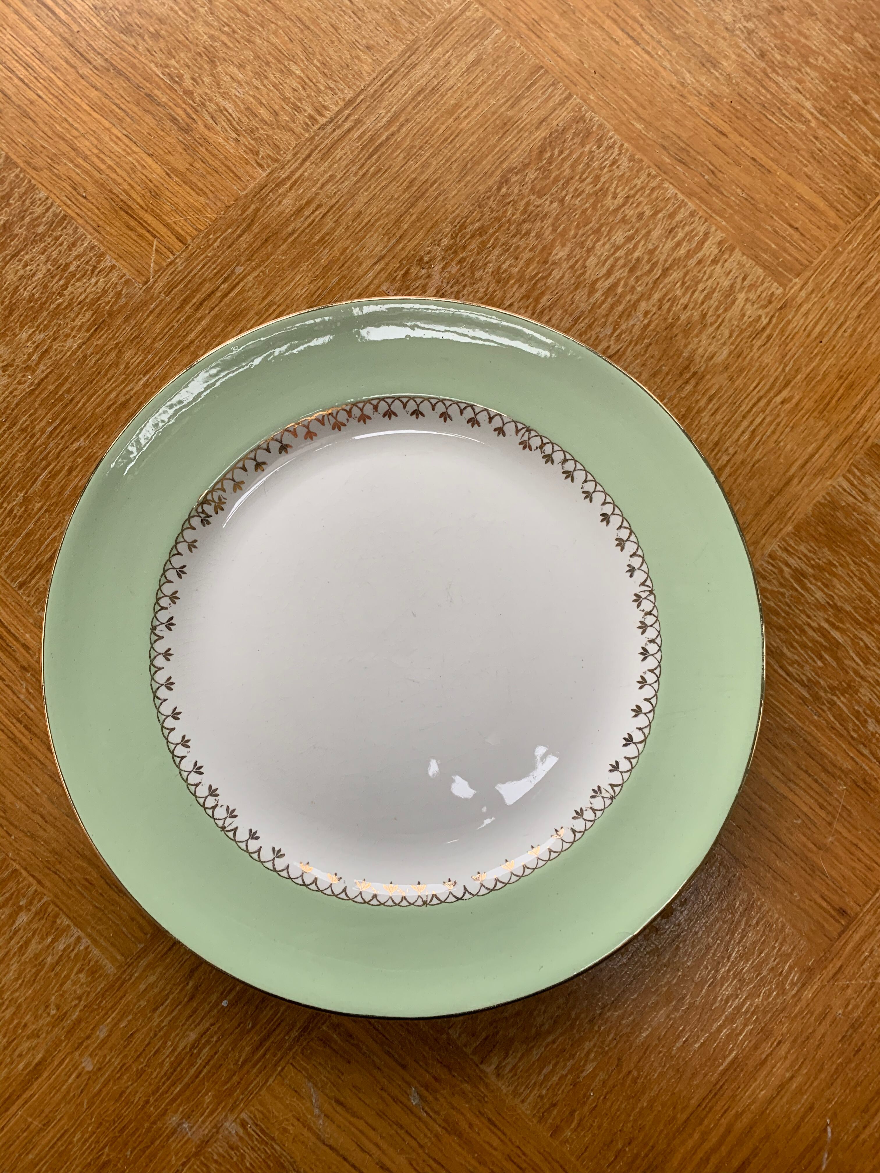 Set of 6 flat plates Amandinoise