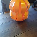 Orange 50s/60s lampshade