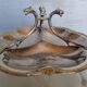 St Louis XV silver metal servant display - 2 hallmarks