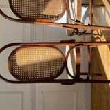 Pair of chairs Thonet 17 reissue FMG