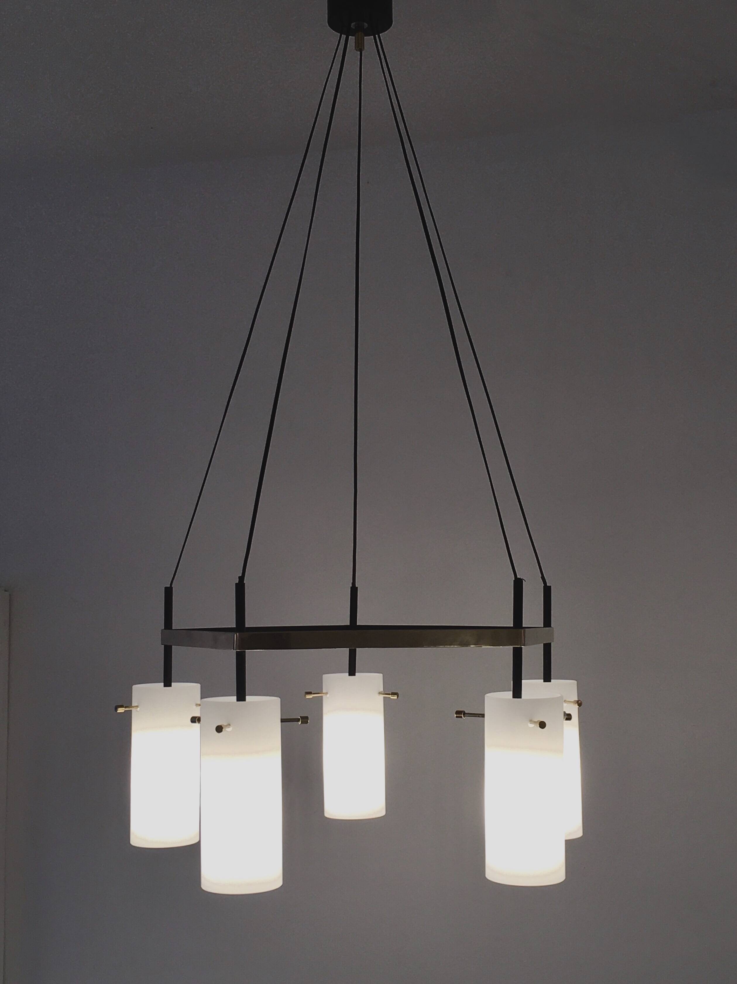 Italian 5-light chandelier