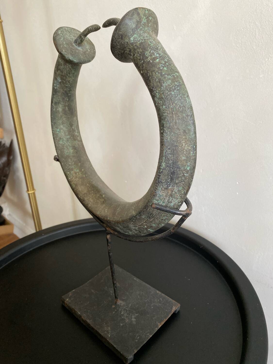 Large prestigious African currency – Solid bronze – West Africa