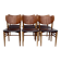 Danish Dining Chairs Set of 6 by Niels and Eva Koppel Slagelse Mobelfabric