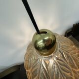 Peil & Putzer glass leaf hanging lamp , 1970’s