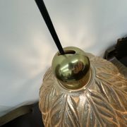 Peil & Putzer glass leaf hanging lamp , 1970’s