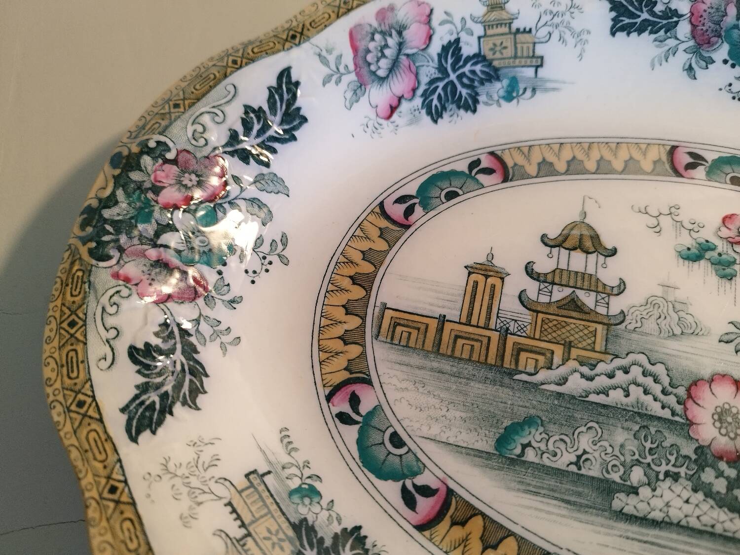 Yeddo Dish Royal Staffordshire Pottery