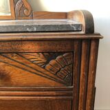 Coiffeuse Bois Sculptée 1920s