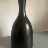 Matte black vase