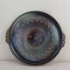 Stoneware tray signed Auger / Puisaye