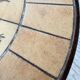 Herbier Capron ceramic dining table