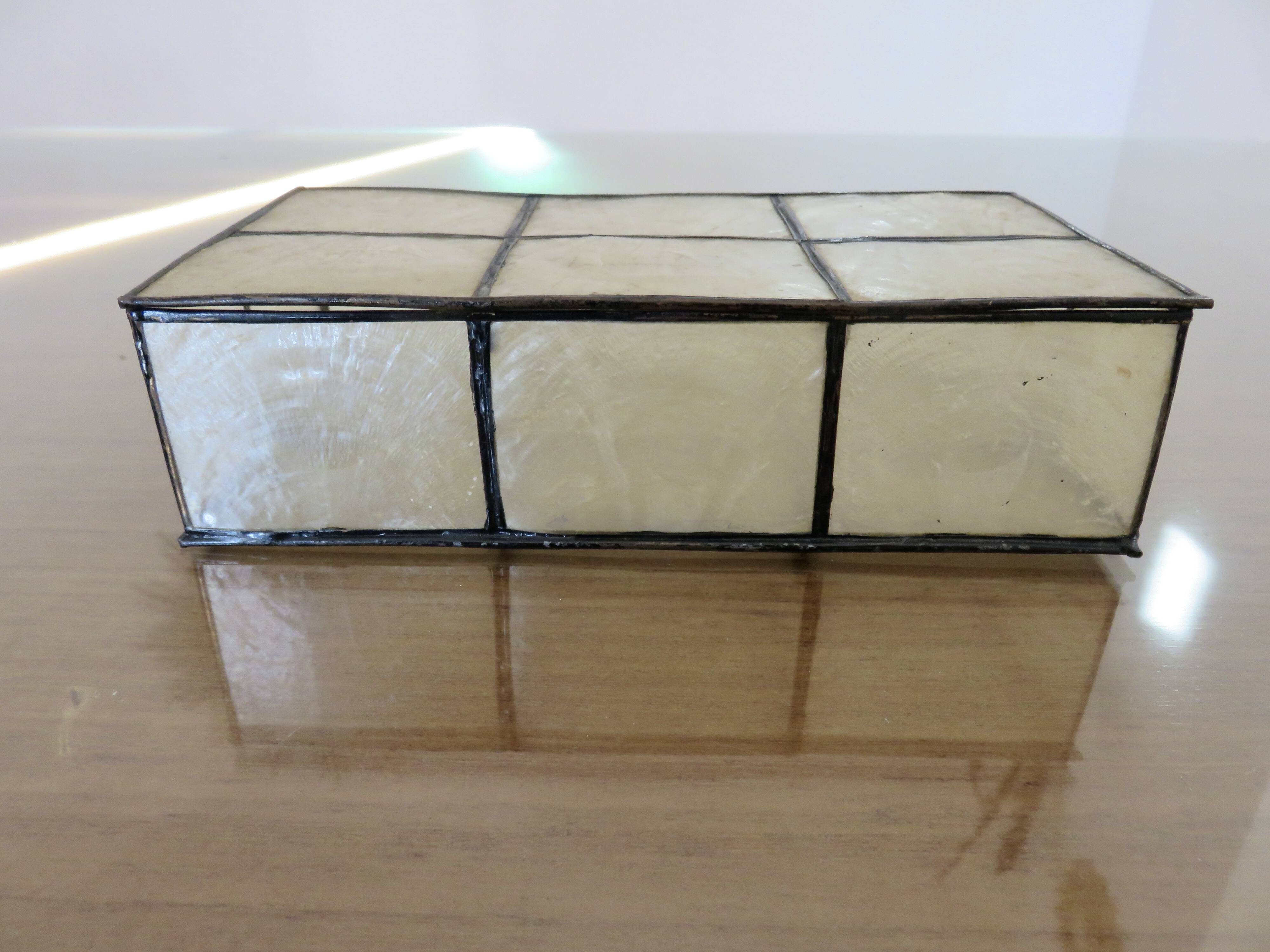 Mother-of-pearl box from the 70s and 80s