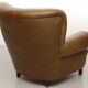 Vintage Denmark leather club Chair