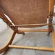 Relax armchair and its velvet ottoman from the 70s /80