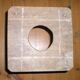 Rustic wooden tabouret