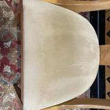 Suite de 6 chaises gondoles de style Empire