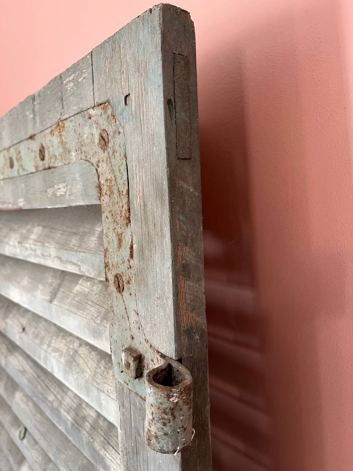 Old shutter blinds