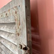 Old shutter blinds