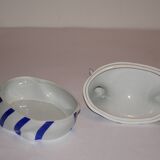 Empty hen pocket porcelain années 80