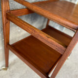 Teak kitchen trolley